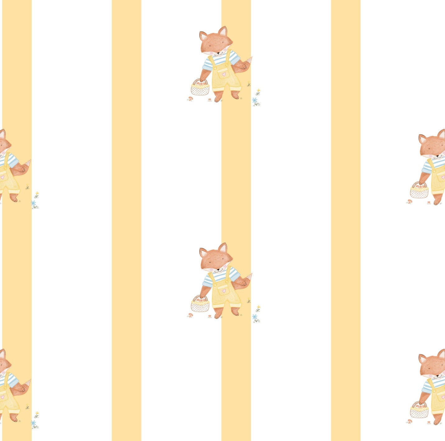 SHINY STEP - Papier Peint Pour Enfants - Joy