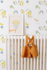 SHINY STEP - Papier Peint Pour Enfants - Carla