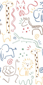 SHINY STEP - Papier Peint Pour Enfants - Gaston