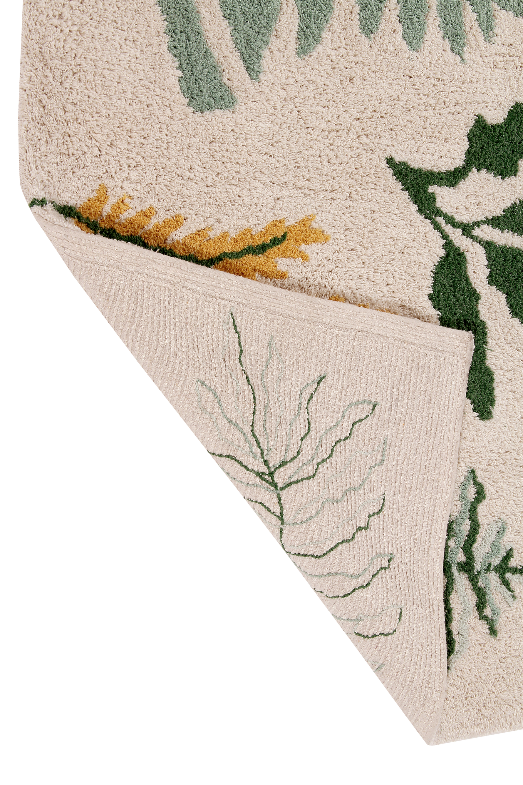 Tapis Lavable Plantes Botaniques 140 x 200 Cm LORENA CANALS