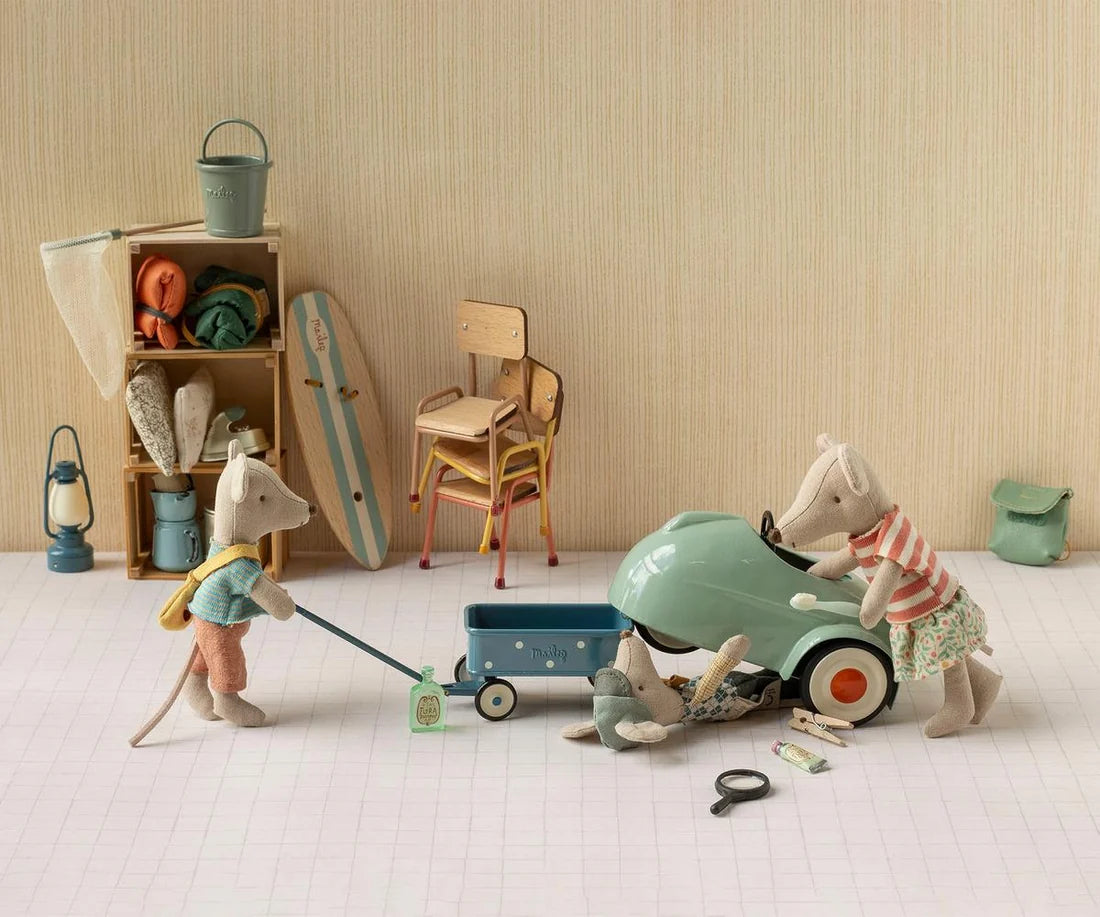 Voiture, Pour Souris Maileg - Menthe Claire