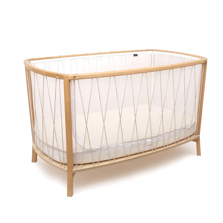 Lit Kimi 120 Avec Matelas En Mousse + Surmatelas + Lacets Desert CHARLIE CRANE
