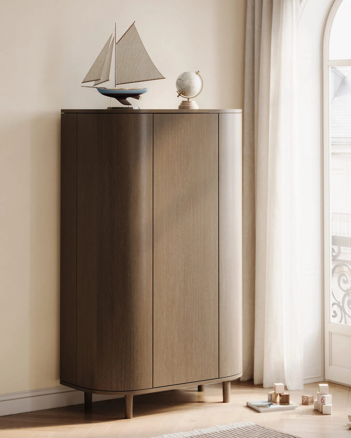 Armoire Kai - Kas Copenhagen - Chêne Fumé