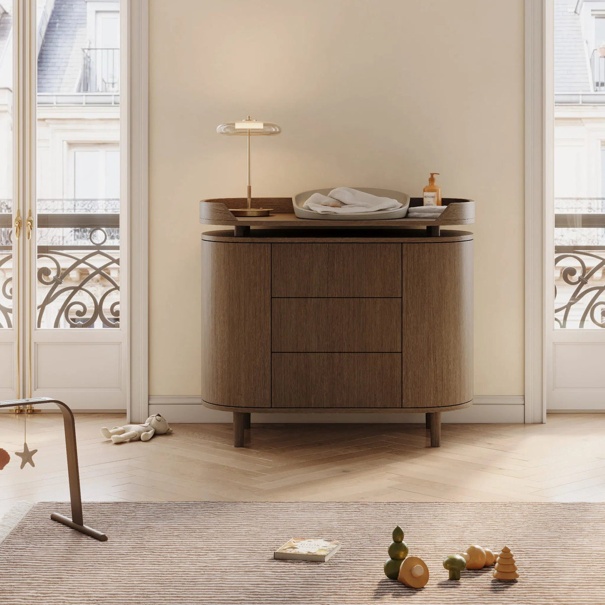 Commode À Langer Kai - Kas Kopenhagen - Chêne Fumé
