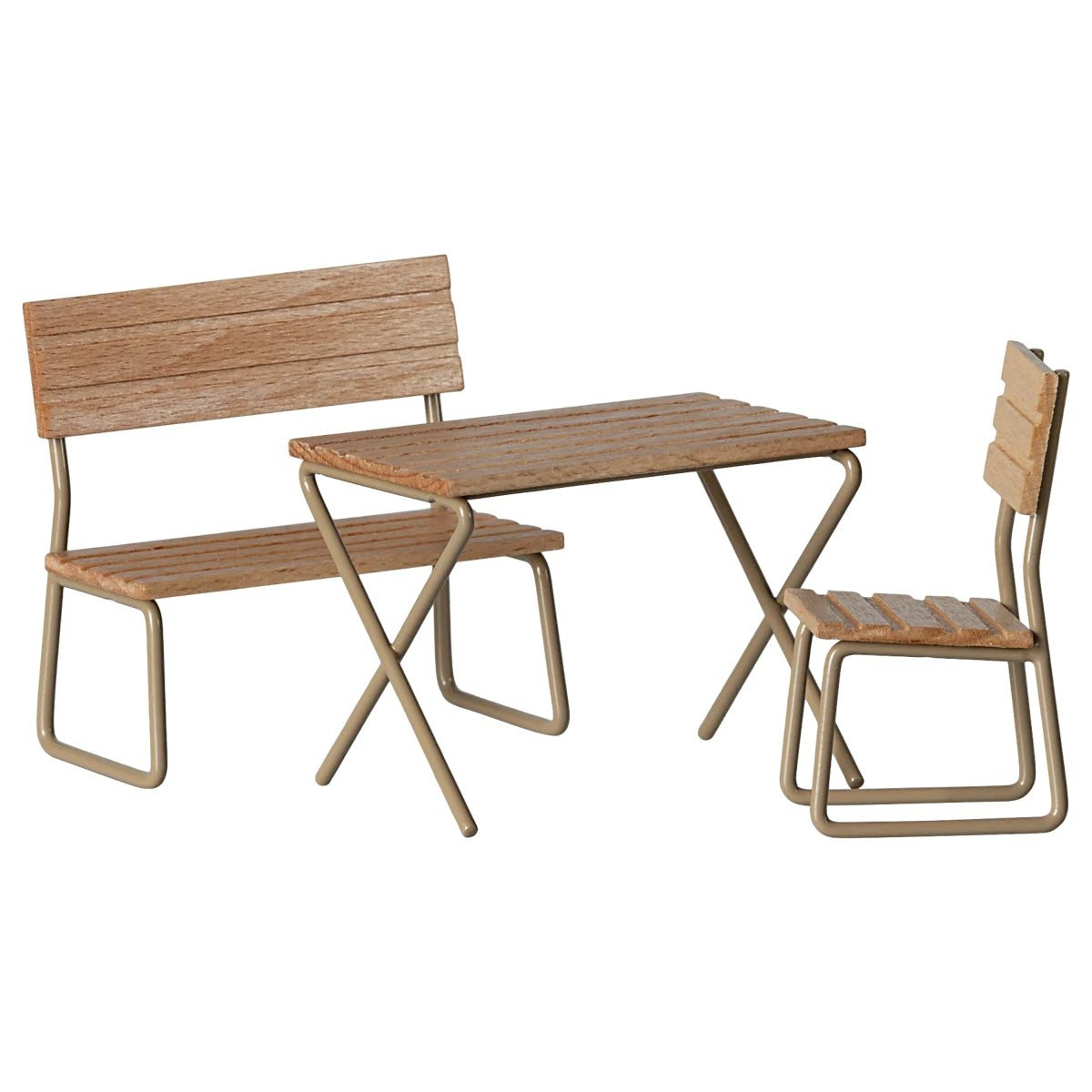 Salon De Jardin, Pour Souris Maileg