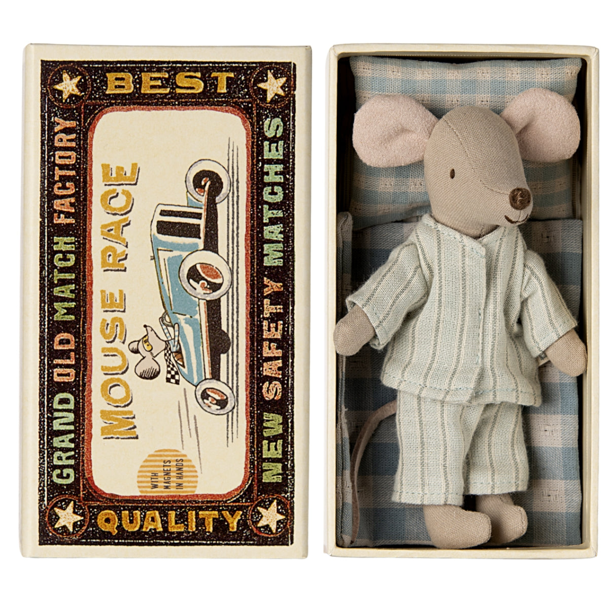Souris Grand Frère Dans Sa Boîte Assortie