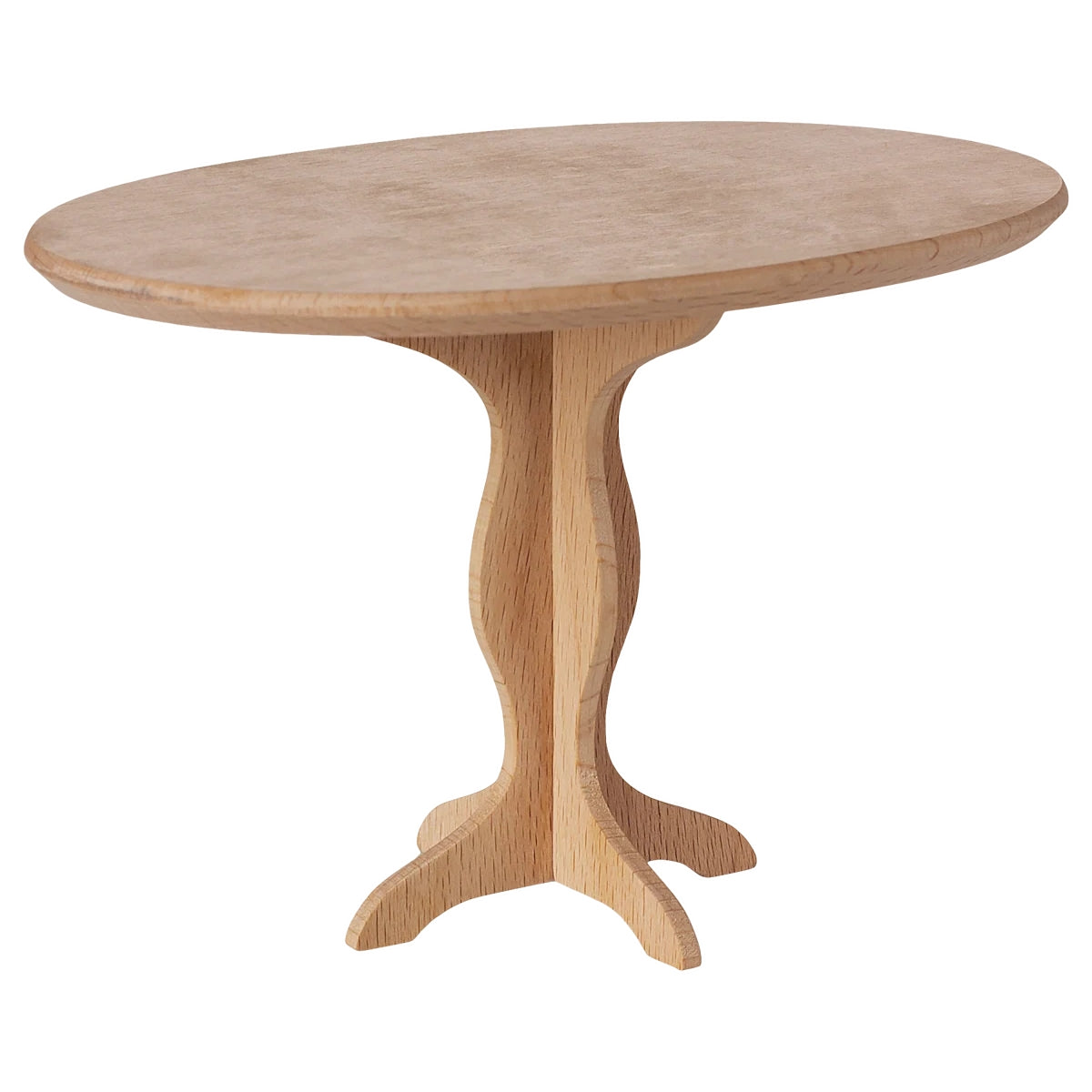 Table Ovale, Mini, Pour Souris Maileg - Nature