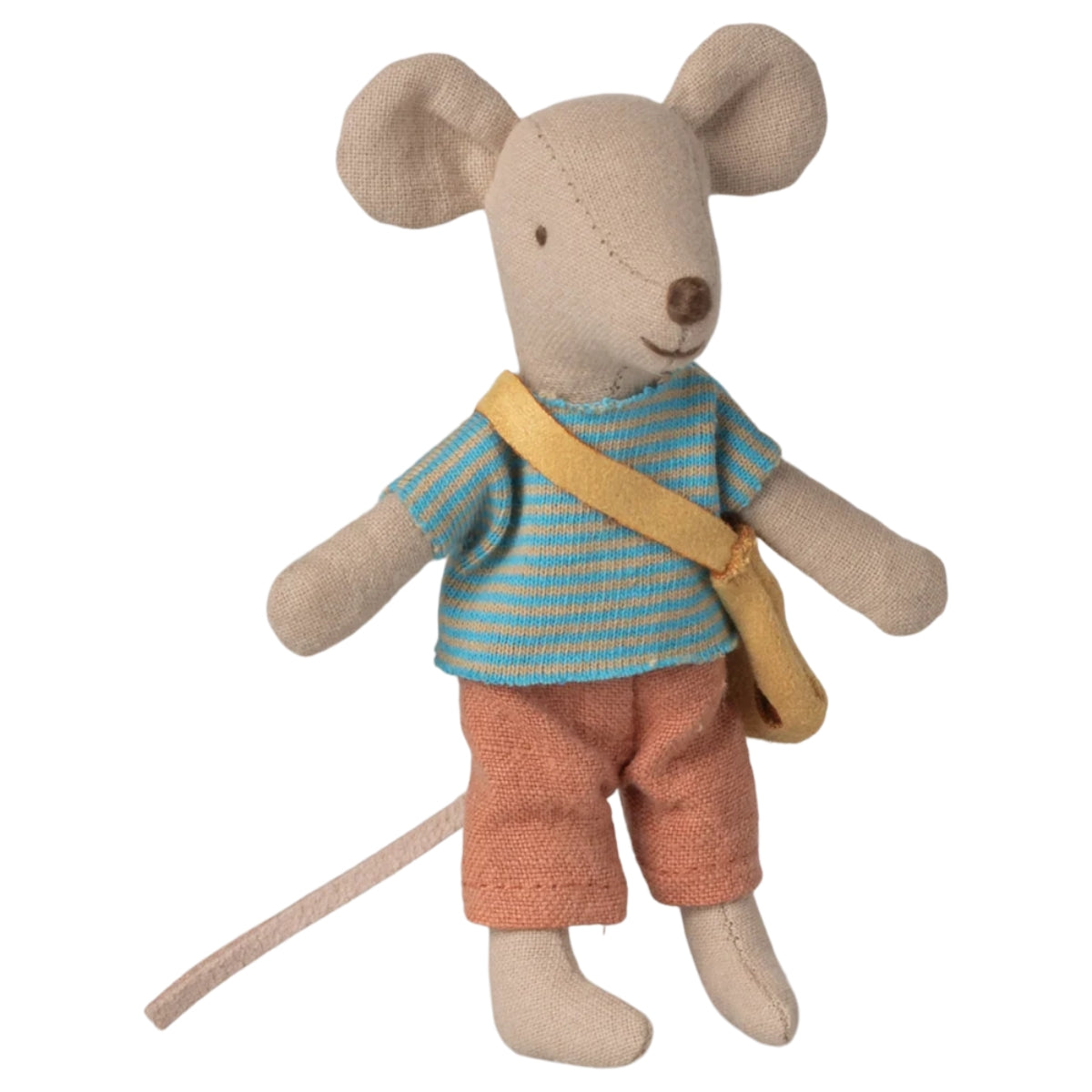 Petit Frère Souris Avec Son Sac