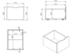 Lit Mi-Hauteur (H 85cm) SCOTT Avec Échelle 90 X 200 cm Blanc VIPACK