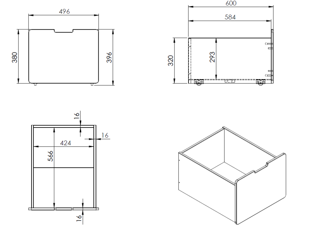 Lit Mi-Hauteur (H 85cm) SCOTT Avec Échelle 90 X 200 cm Blanc VIPACK