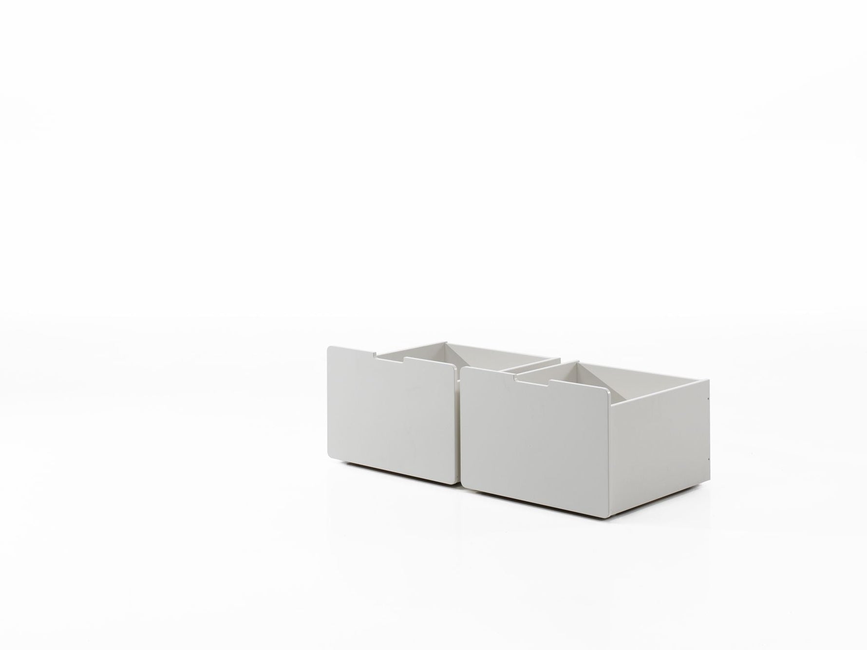 Lit Mezzanine Mi-Hauteur (H 85cm) SCOTT Avec Toboggan 90 X 200 cm Blanc VIPACK