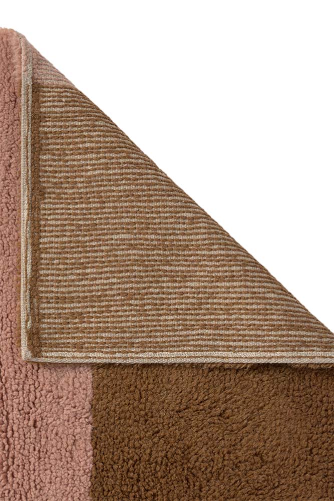 LORENA CANALS - Tapis De Couloir En Laine Chroma - Corail Épicé 80 x 230 Cm