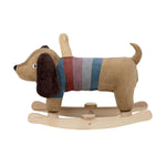 BLOOMINGVILLE MINI - Charlie Jouet à Bascule, Chien, Marron