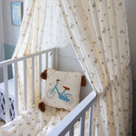 CAM CAM - Coussin Brodé Pour Enfants - Ocs - Vélo
