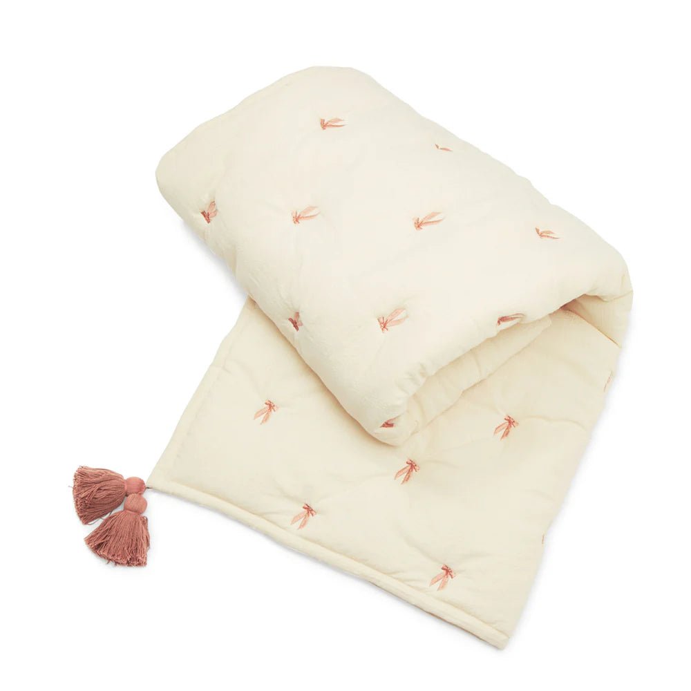 CAM CAM - Couverture Brodée Pour Enfants - Ocs - Noeuds