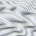 CAM CAM - Literie, Simple, 140 x 200 Cm - Gots Classic Rayures Bleu