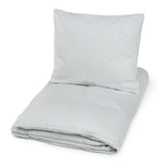 CAM CAM - Literie, Simple, 140 x 200 Cm - Gots Classic Rayures Bleu