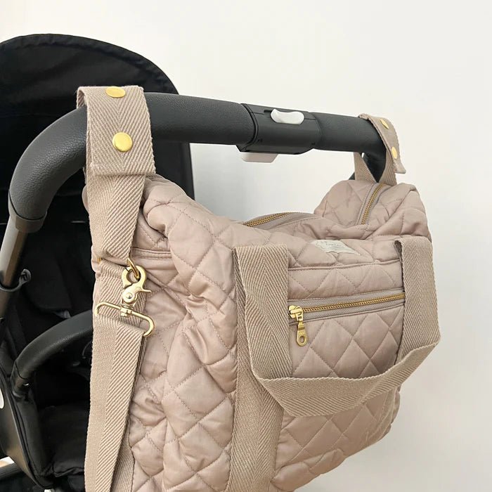 CAM CAM - Sac À Langer Avec Sangles De Landau - Ocs - Noisette