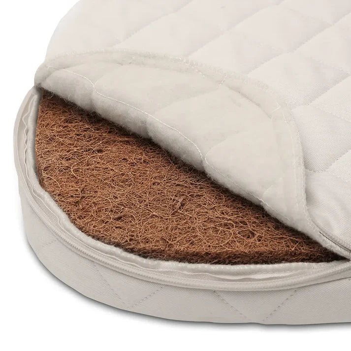 CHARLIE CRANE - Berceau KUMI / Cocon Mesh / Lacets Black & White / Matelas coco naturel