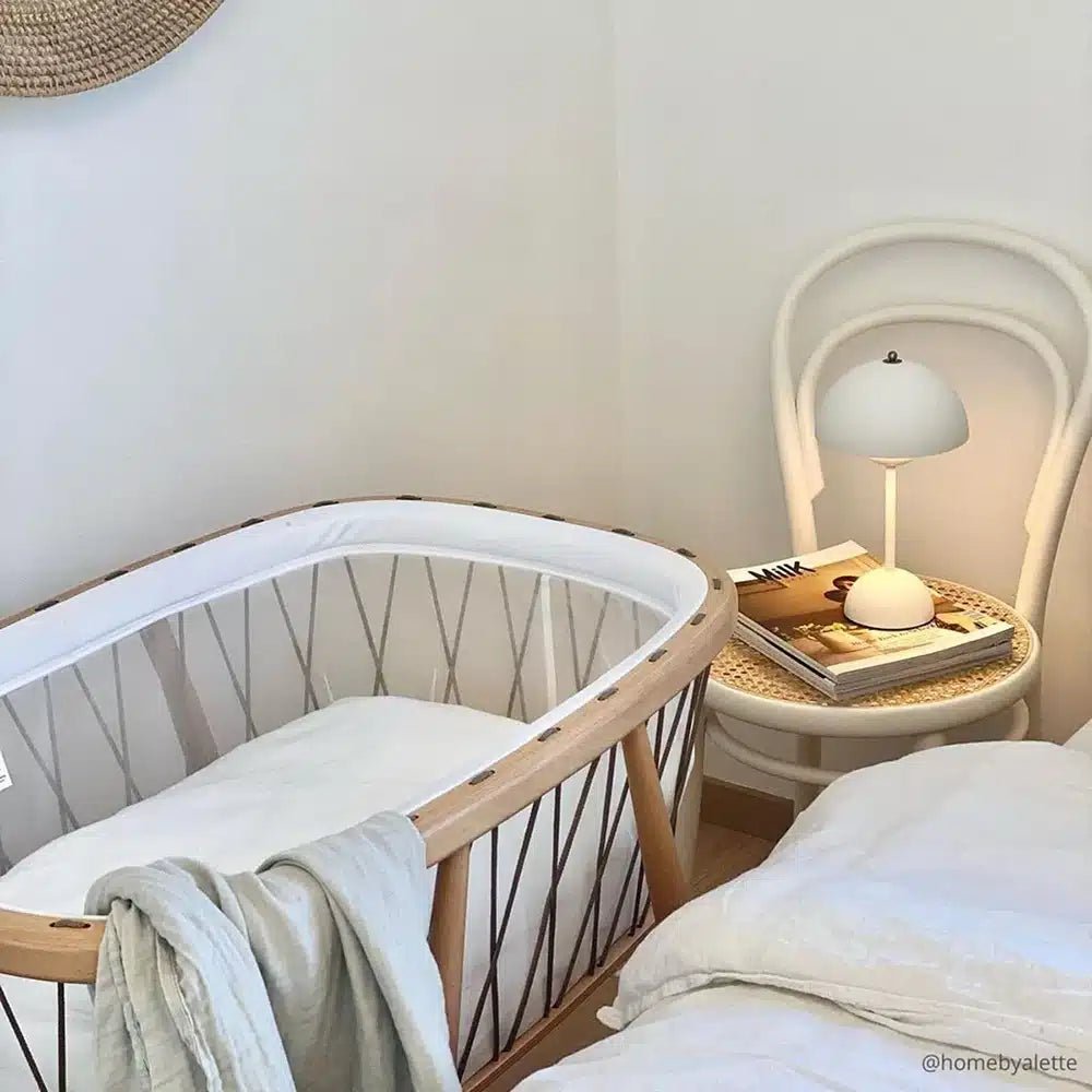 CHARLIE CRANE - Berceau Kumi / Cocon Mesh / Lacets Hazelnut / Matelas Mousse