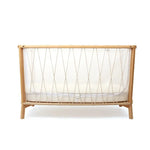 CHARLIE CRANE - Lit Kimi 120 Avec Matelas En Mousse + Surmatelas + Lacets Desert