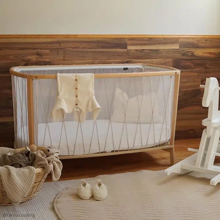 CHARLIE CRANE - Lit Kimi 120 Avec Matelas En Mousse + Surmatelas + Lacets Desert