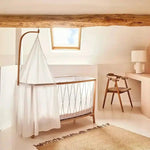 CHARLIE CRANE - Lit Kimi 120 Avec Matelas En Mousse + Surmatelas + Lacets Desert