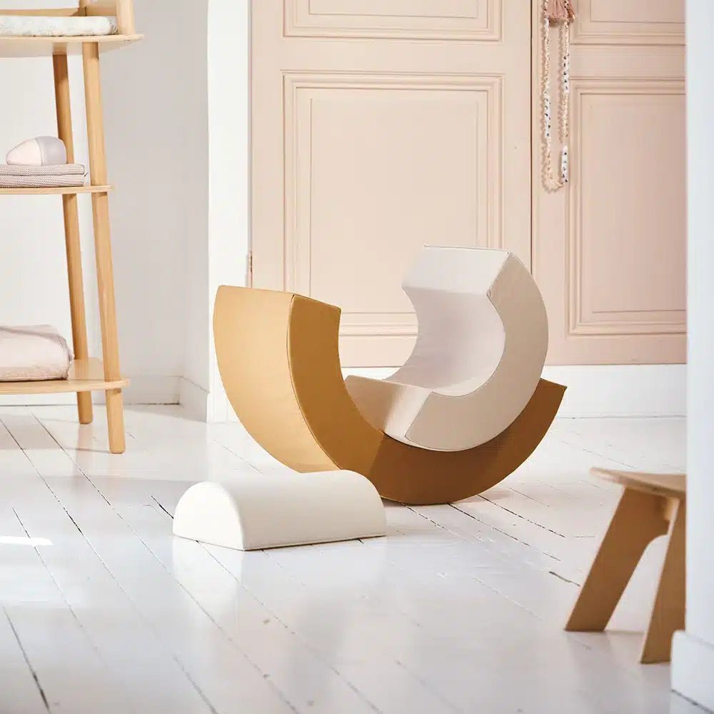 CHARLIE CRANE - Set De Jeu En Mousse Arc - en - ciel MILO BOIS DE ROSE
