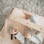 CHARLIE CRANE - Set d'Éveil Complet : Tapis TAMI Orage + Arche NAHO & Jouets en Bois