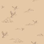 DEKORNIK - Papier Peint Pour Enfants Beige Canards Dans Le Ciel