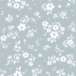 DEKORNIK - Papier Peint Pour Enfants Bleu Prairie En Dentelle