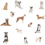 DEKORNIK - Papier Peint Pour Enfants Les Chiens Sont Le Meilleur - Blanc