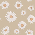 DEKORNIK - Papier Peint Pour Enfants Marguerites Toscanes Cappuccino