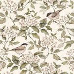 DEKORNIK - Papier Peint Pour Enfants Oiseaux Et Printemps Beige