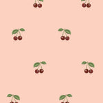DEKORNIK - Papier Peint Pour Enfants Petites Cerises