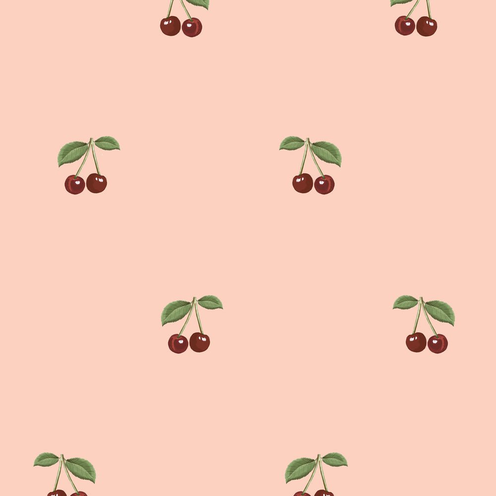 DEKORNIK - Papier Peint Pour Enfants Petites Cerises