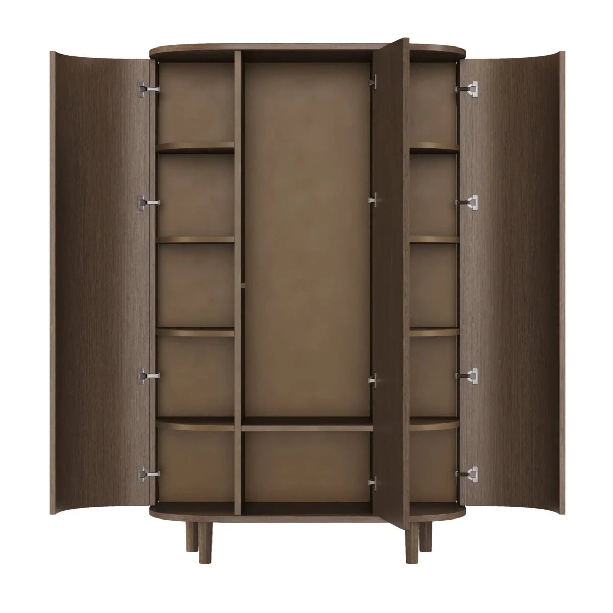 KAS KOPENHAGEN-Armoire Kai - Kas Copenhagen - Chêne Fumé