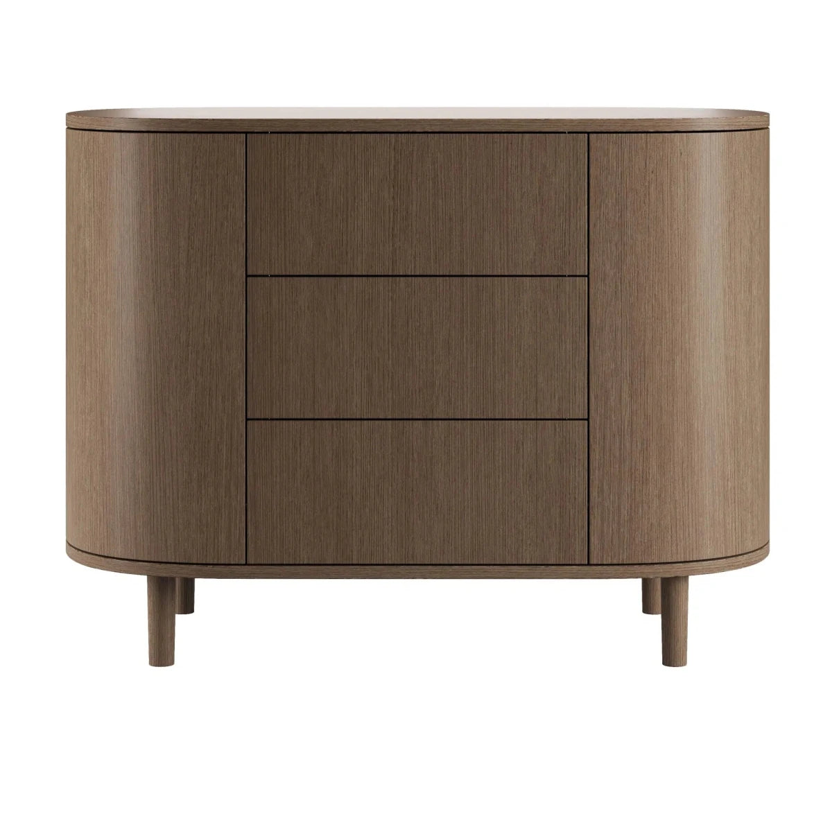 KAS KOPENHAGEN-Commode Kai - Kas Copenhagen - Chêne Fumé