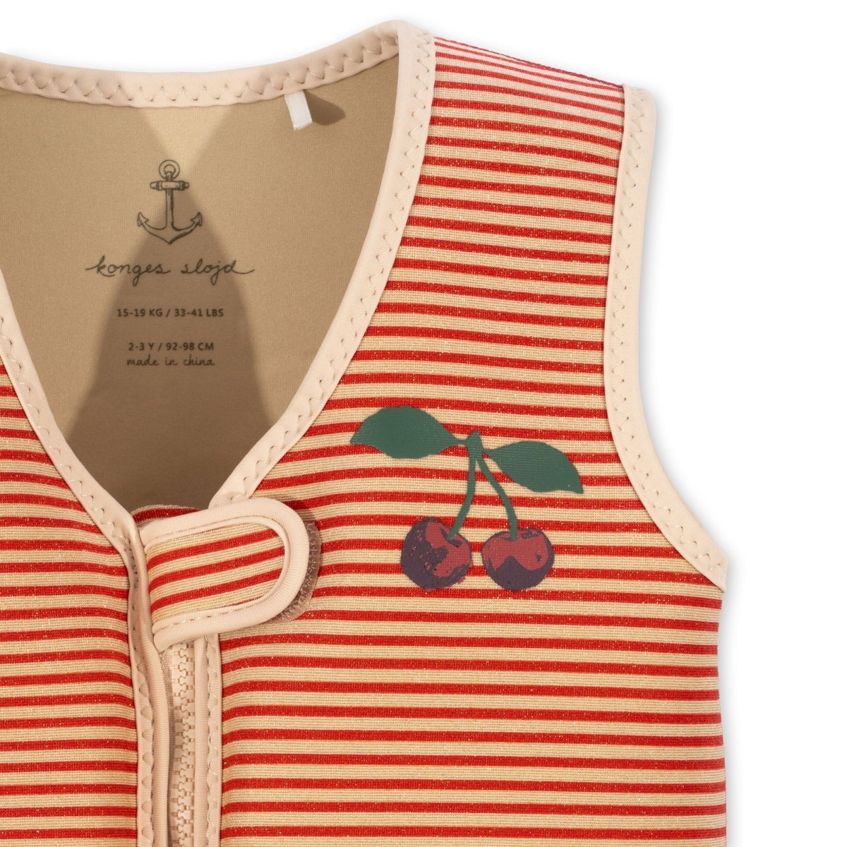 KONGES SLØJD - Gilet Natation Flotteur - Rayures Scintillant