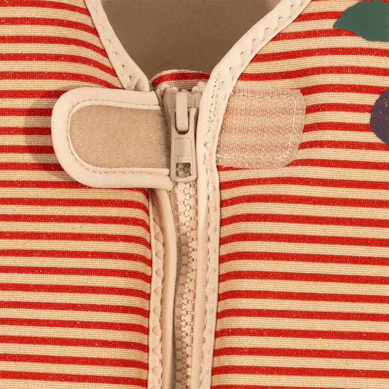 KONGES SLØJD - Gilet Natation Flotteur - Rayures Scintillant