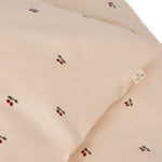 KONGES SLØJD - Parure de Lit Pour Lit Simple 140x200 - Cerise