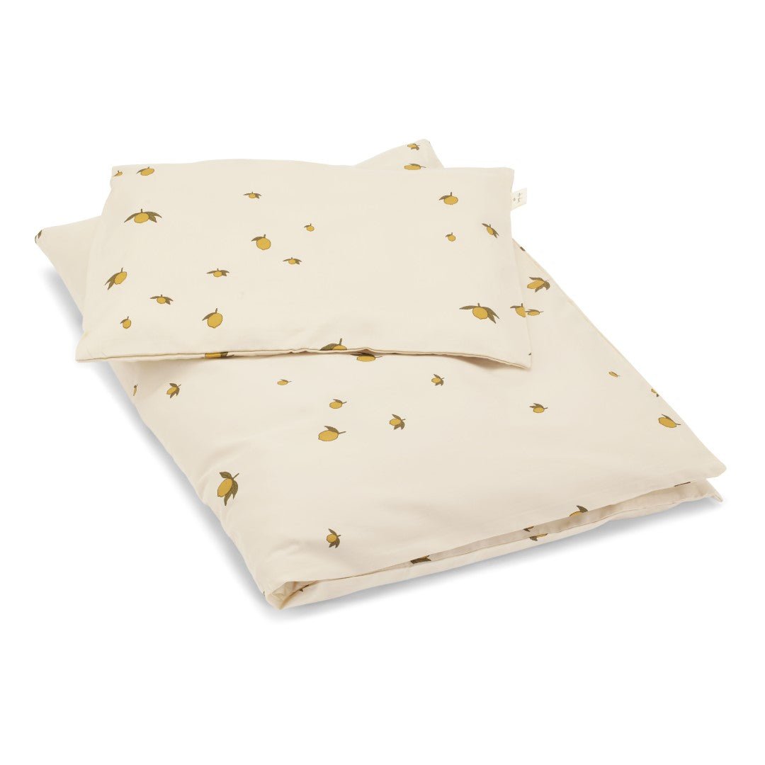 KONGES SLØJD - Parure de Lit Pour Lit Simple 140x200 Cm - Citron