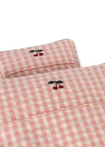 KONGES SLØJD - Literie De Poupée - Carreaux Rose Poudre