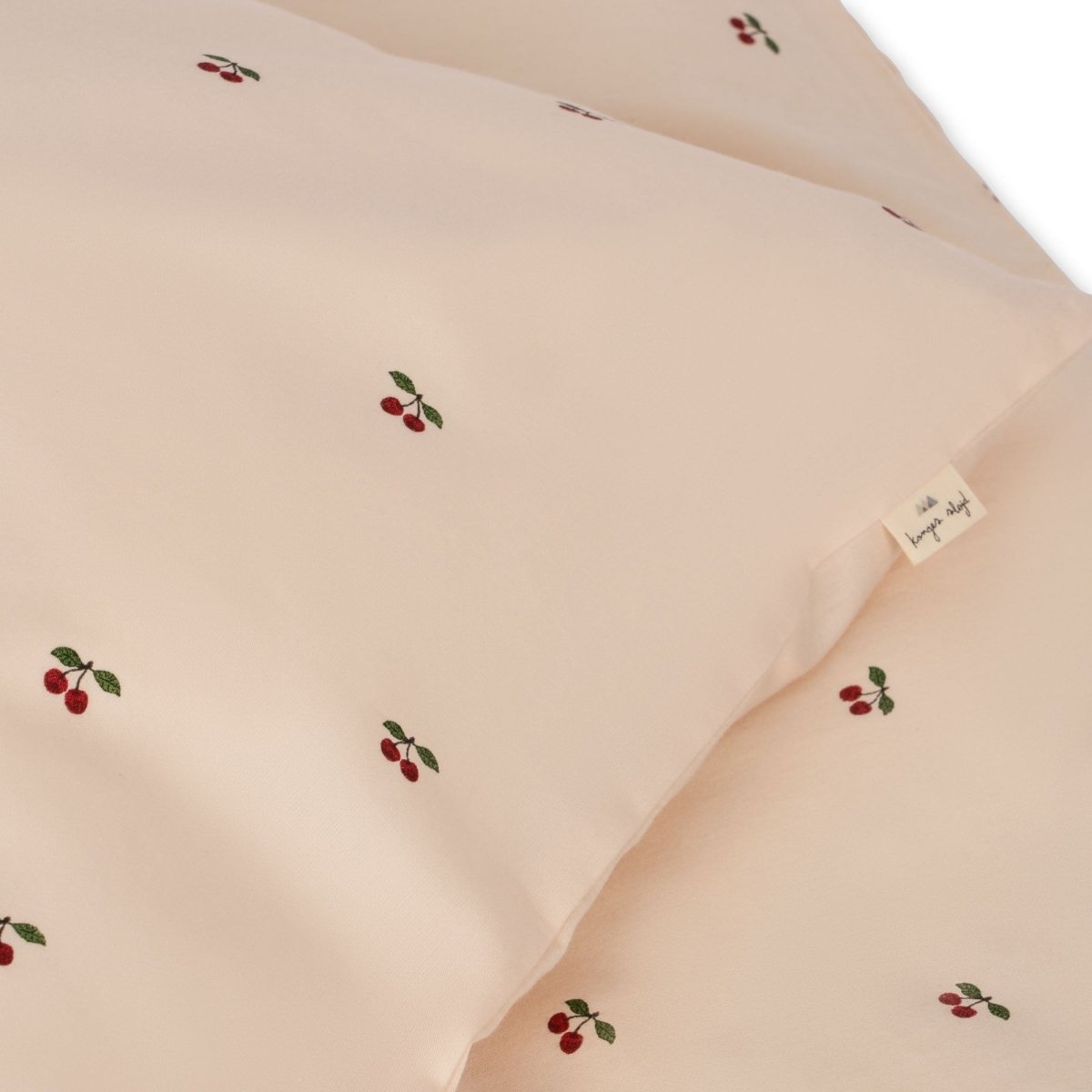 KONGES SLØJD - Parure de Lit Pour Lit Junior 100x140cm - Cerise