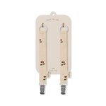 KONGES SLØJD - Lot De 2 Attaches - Tétines - Cerise