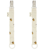 KONGES SLØJD - Lot De 2 Attaches - Tétines - Citron