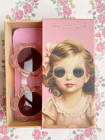 KONGES SLØJD - Lunettes De Soleil Bébé - Fleur Brume Pailletée