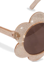KONGES SLØJD - Lunettes De Soleil Bébé - Fleur Brume Pailletée