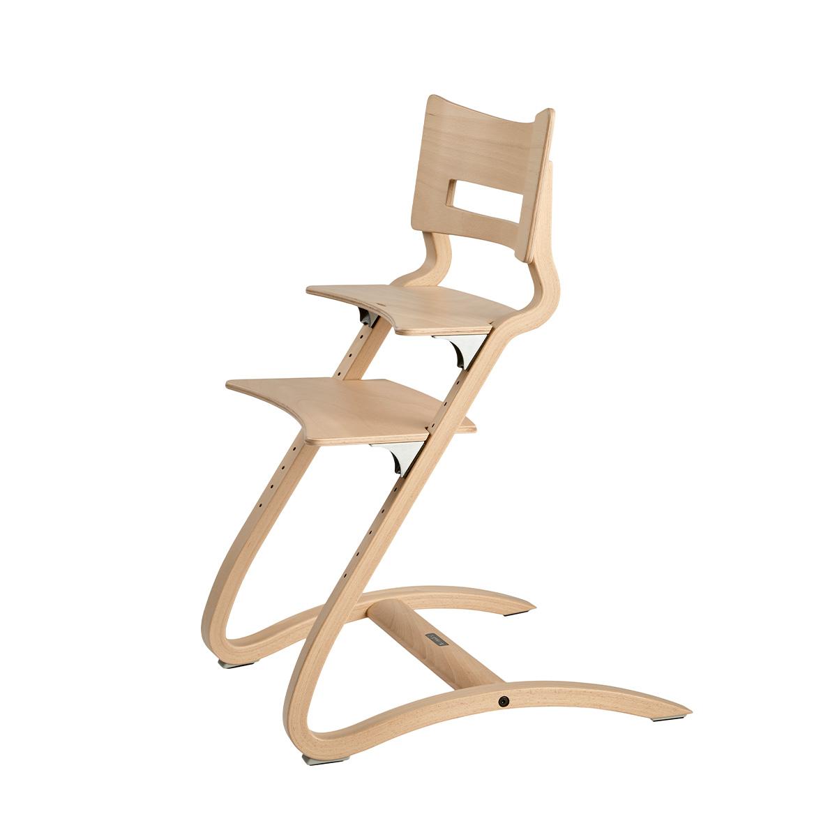 LEANDER - Chaise Haute Sans Arceau, Classic, Cérusé