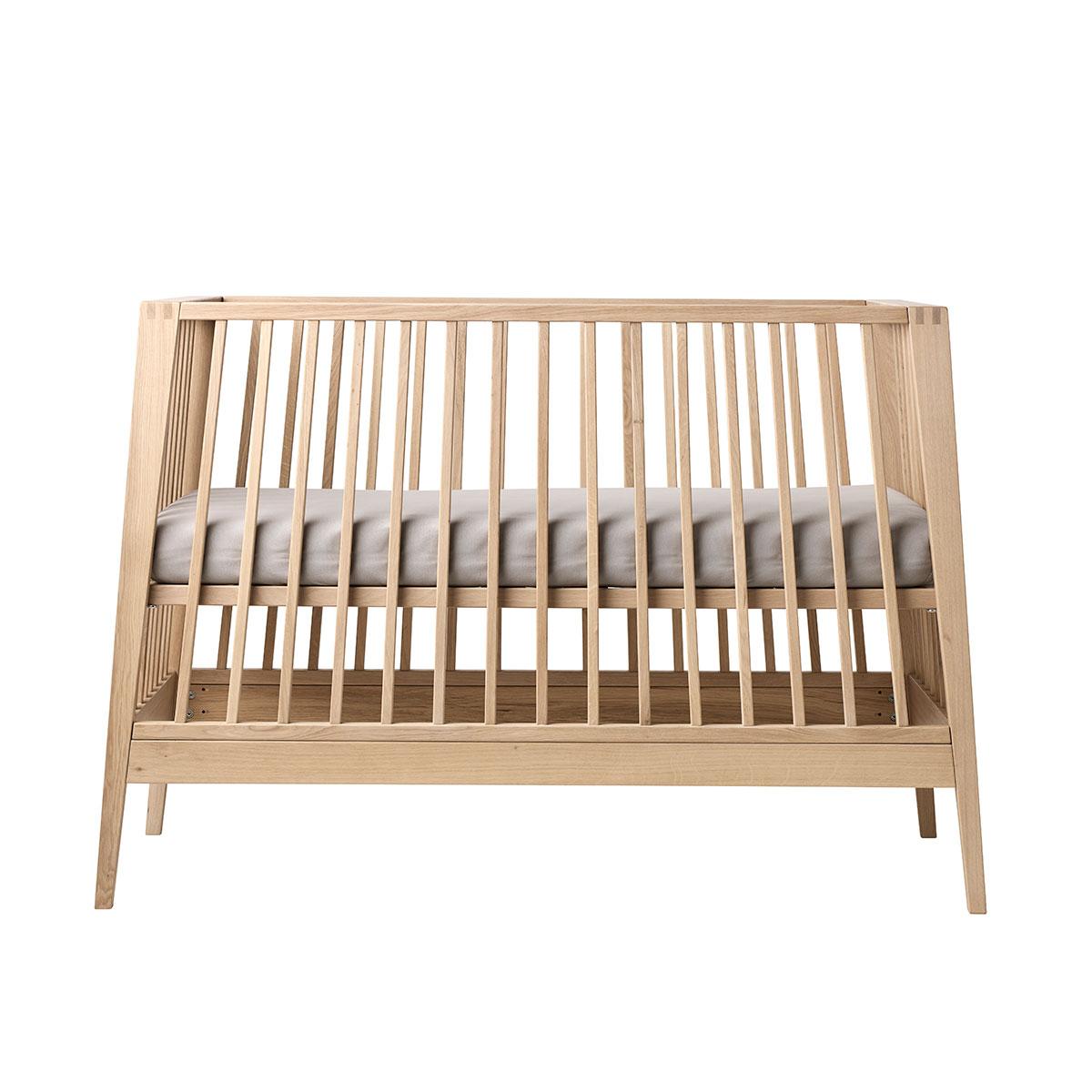 LEANDER - Lit Bébé Linea, Chêne